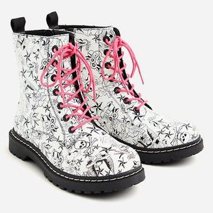 Torrid x Betsey Johnson Tattoo Print Combat Boots